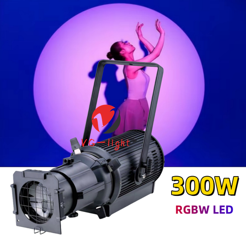 19/26° Theater Lighting 300W LEKO LED Profile Spot Light RGBW Dj Stage Lights - Picture 2 of 8