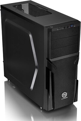 Thermaltake - CA-1B2-00M1NN-00 - Versa H21 3/0/ 3 USB Mid Tower Case - Black
