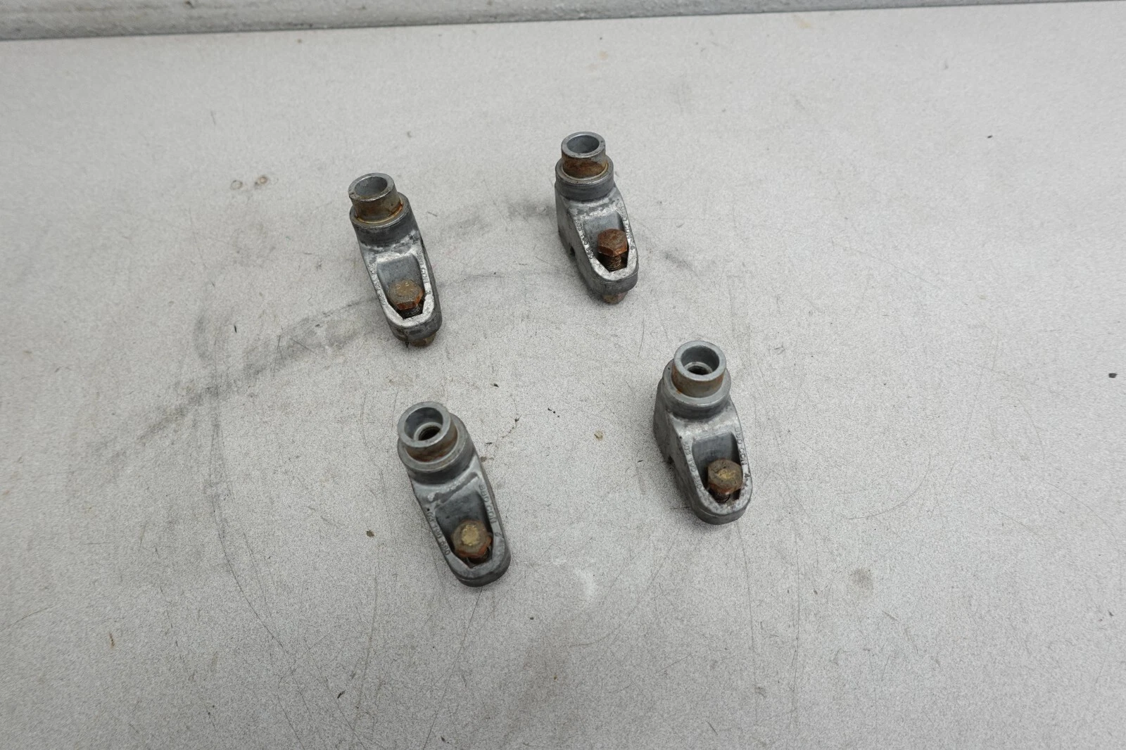 2005-2009 Ski-Doo OEM Track Idler Wheel Mount Support Set of 4 Summit MXZ Tundra