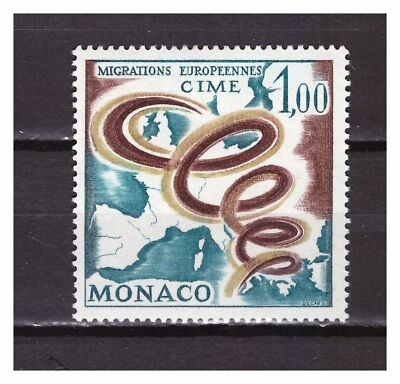 s26796) MONACO MNH** 1968 CIME 1v