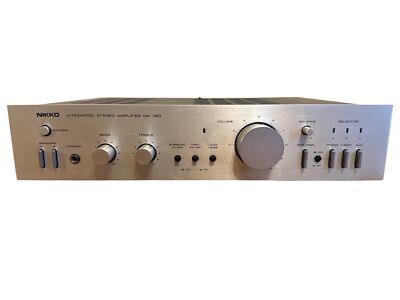 Nikko NA-790 Vintage Integrated Stereo Amplifier 340W | eBay