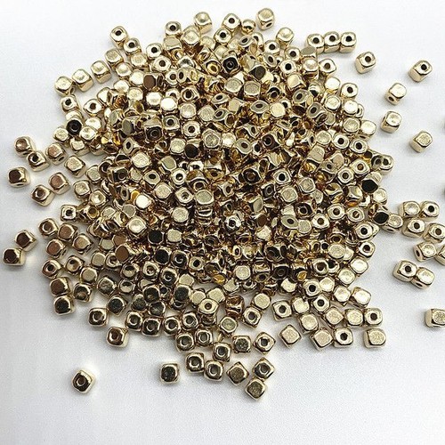 Mini CCB Square Beads - 3mm 4mm Spacer Bead Jewelry Making Charm DIY Craft 200Pc - Picture 12 of 17