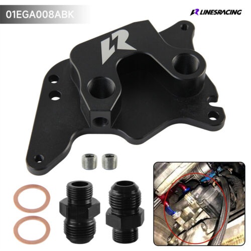 Aluminum Oil Filter Plate Adapter for Mini Cooper S R56 1.6L Turbo 2006-2012 - Bild 3 von 10