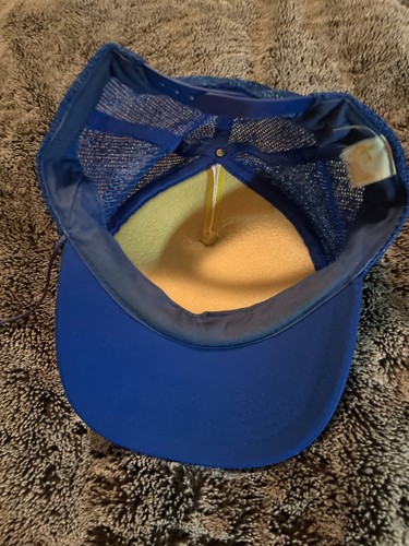 Vintage American Utility Supply Trucker Mütze Kappe Druckknopflasche Einheitsgröße - Bild 2 von 3