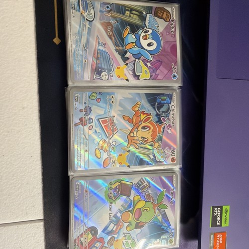 Pokemon TCG First Partner Illustration Collection Series 1 Gen 4 Sinnoh ...