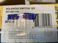 Vetus Solenoid Switch   DC182-116--BP219 NEW-...