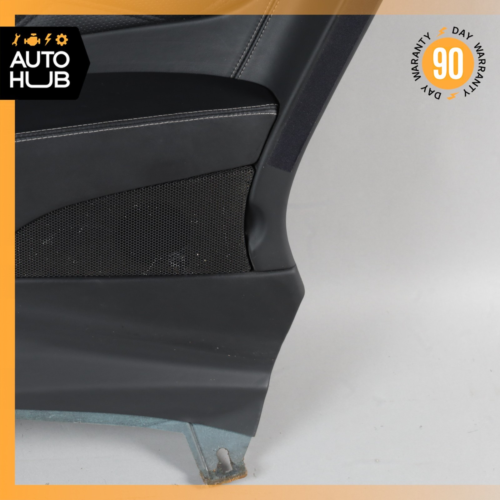 03-10 Bentley Continental GT Rear Passenger Side Interior Door Panel Black OEM