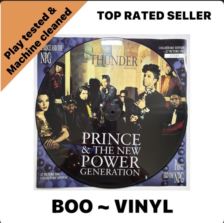 Prince & The New Power Generation - Thunder Picture Disc EX / EX