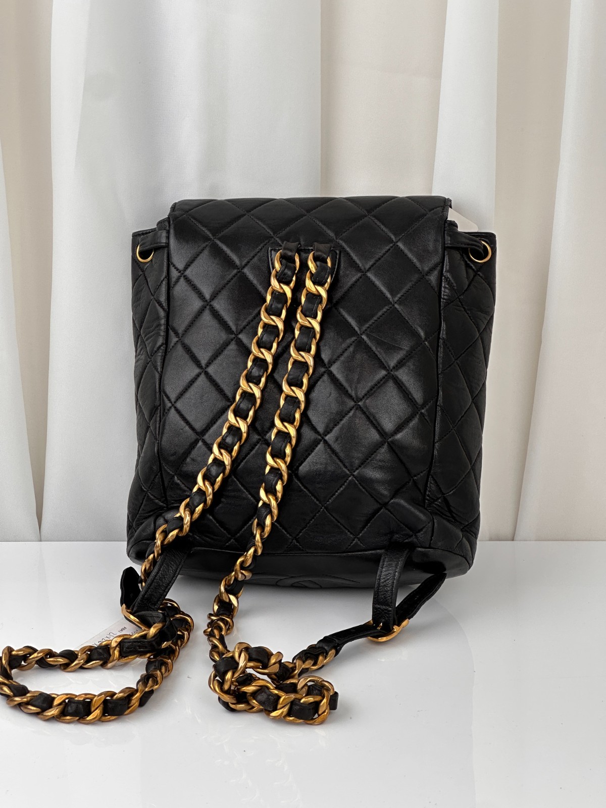 CHANEL Matelassé Backpack Duma A847 image 9