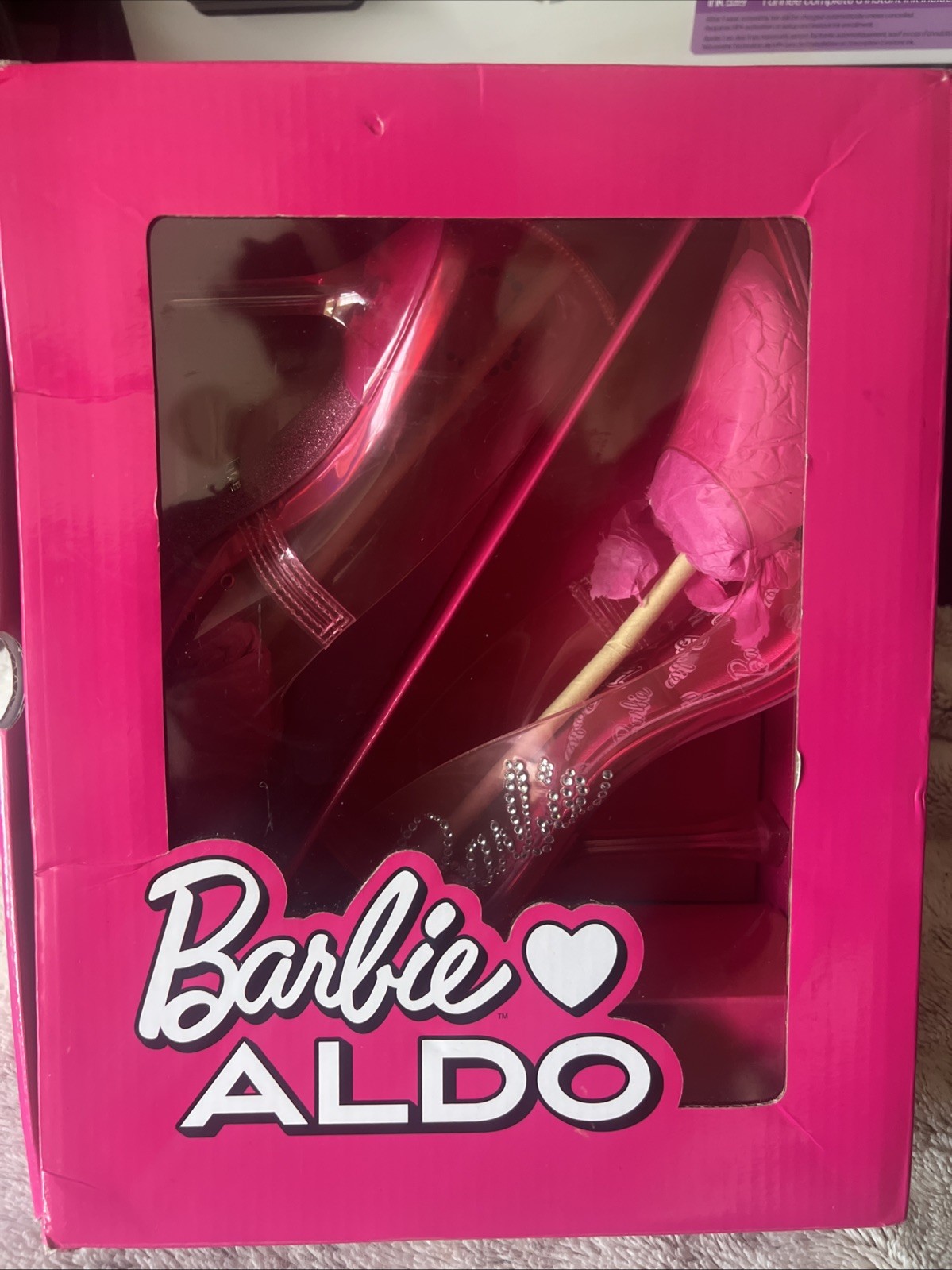 Barbie Aldo Women's Heels Size 7.5 US Pink Fashion Shoes