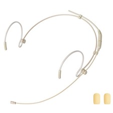 MIC-J 071S Professional Headset Headworn Microphone with Lemo 3 Pin Connector...