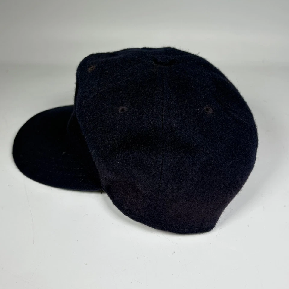 Vintage New York Yankees Hat Wool Mitchell & Ness Cooperstown MLB Leather Band - Image 2 of 4