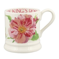 Emma Bridgewater Pottery The King’s Rose 1/2 Pint Mug  New First Quality Flowers