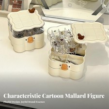 Drehbare Etagere f&uuml;r Schmuck Drehbares Design Drehbare Enten-Schmuckschatulle