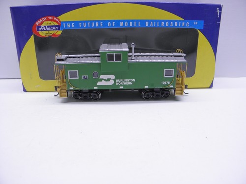 ATHEARN LISTO PARA RODAR - FURGÓN DE COLA DE VISIÓN AMPLIA - ESCALA HO BURLINGTON #10576 | Zustand: New