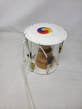 KOREAN PAINTED SMALL RAWHIDE 8" HAND DRUM - Authentic Made in Korea