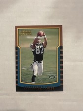 Laveranues Coles 2000 Bowman Rookie Card #192. rookie card picture