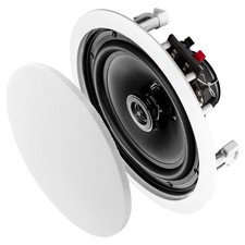 OSD Audio 8" in Ceiling Stereo Speaker Pair 140W 2-Way, Pivoting 8", Regular