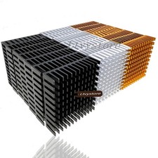 40x40x11mm Heatsink Cooling Fin Radiator For Peltier Cooler 21 PCS