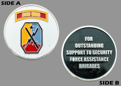 ACM SFAB Security Force Assistance Brigades Support Challenge Coin  M#9