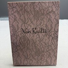 3 Vtg 50s Van Raalte Nines Glamour 8.5P Nylon Stockings Seams New Box Thigh High