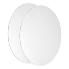 2Pcs Aluminum Disc 6" 150mm Dia 0.1" 2.5mm Thick Round 1060 Aluminum Sheets