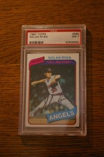 1980 Topps - Nolan Ryan #580 PSA NM 7