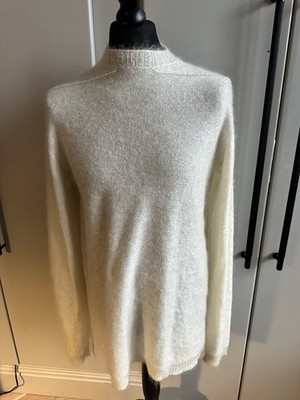 Rick Owen s Silk & Mohair Herren Pullover - Größe L - Top Zustand
