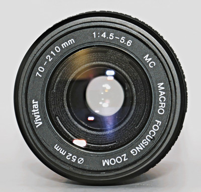 Vivitar 70-210mm f/4.5-5.6 MF MC Macro Focusing Zoom Lens Canon FD Mount - Boxed