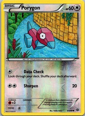 Porygon Common XY - Ancient Origins 64/98 NM