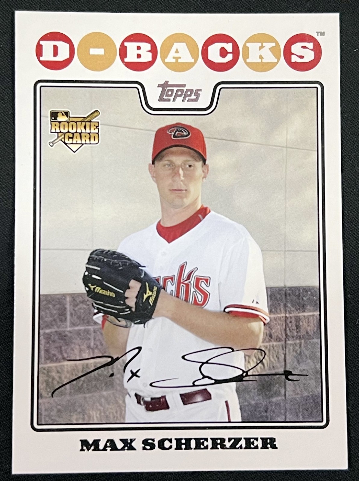 2008 TOPPS UPDATE MAX SCHERZER ROOKIE CARD #UH280 !!!