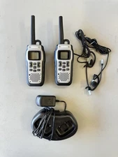 2 Uniden GMR5089-2CKHS TRU WATERPROOF 2-Way Two-Way Radios Charging Dock Tested