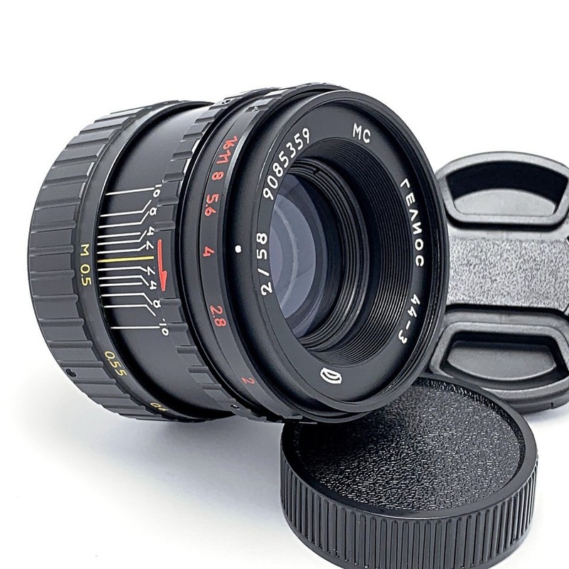 HELIOS 44-3 f2/58mm MMZ (BelOMO) - 16 aperture blades - MADE in USSR №9085359