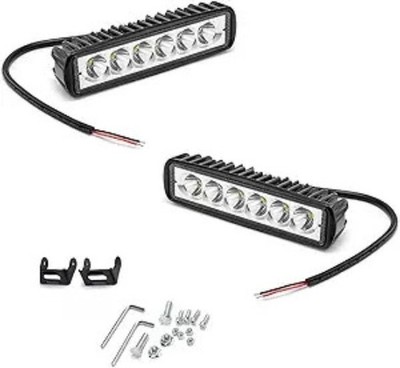 Straight-line LED Daytime Running Lights, 6000K 1200LM 18W Plastic Shell IP67 Wa