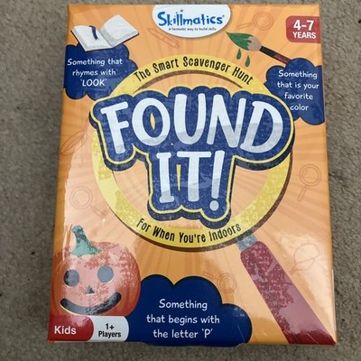 Skillmatics FOUND IT! Die smarte Schnitzeljagd für drinnen 4-7 Jahre Kinder Neu