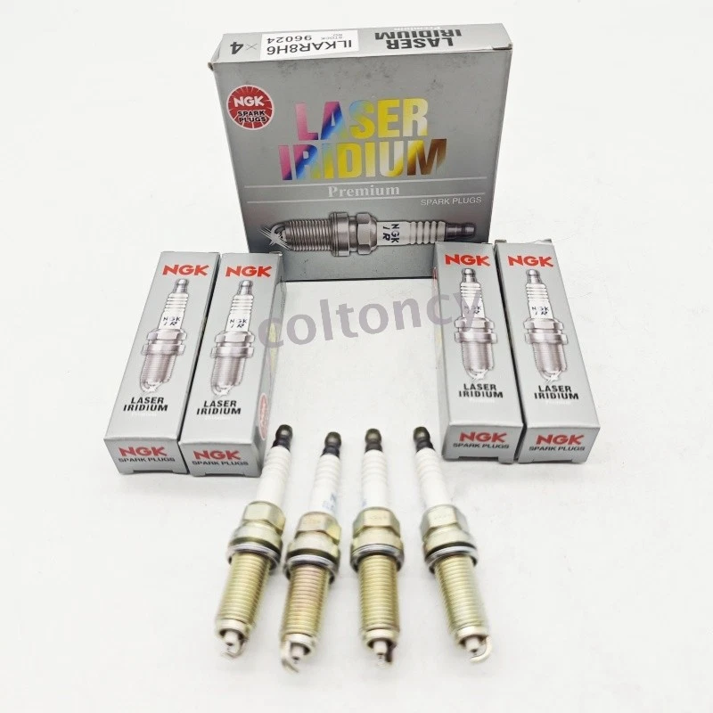 NGK Laser Iridium Set Of 4 Spark Plugs 96024 for Subaru Forester WRX H4 2.0L - Изображение 2 из 4