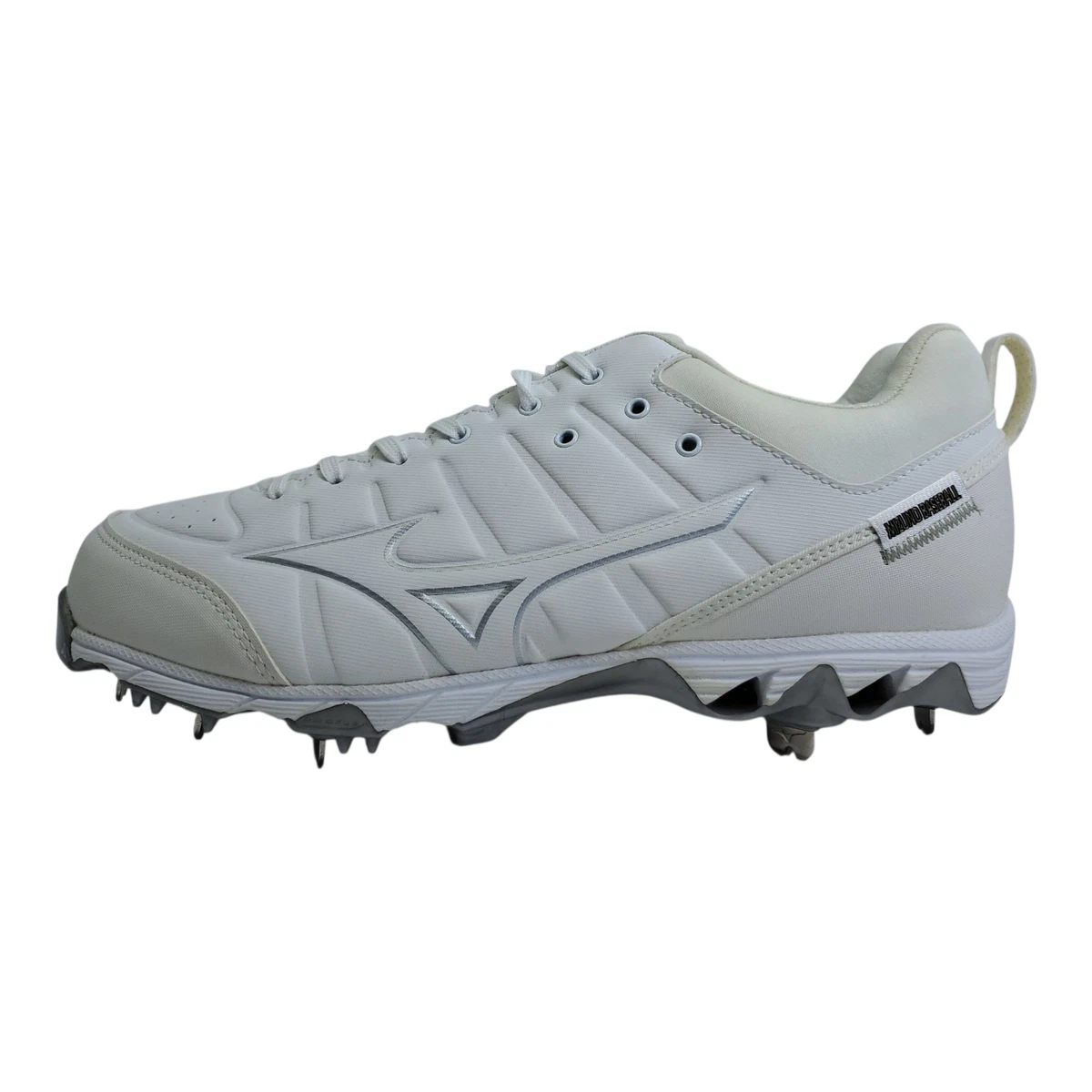 Mizuno White Baseball & Softball Shoes & Cleats for Men for  display picture 1