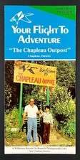 1970s Chapleau Outpost Ontario Canada Wilderness Retreat Vintage Travel Brochure