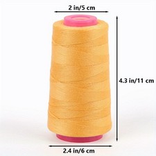 A Reel of Sewing Thread Spool Multiple Color DIY Sewing Material Solid Durable