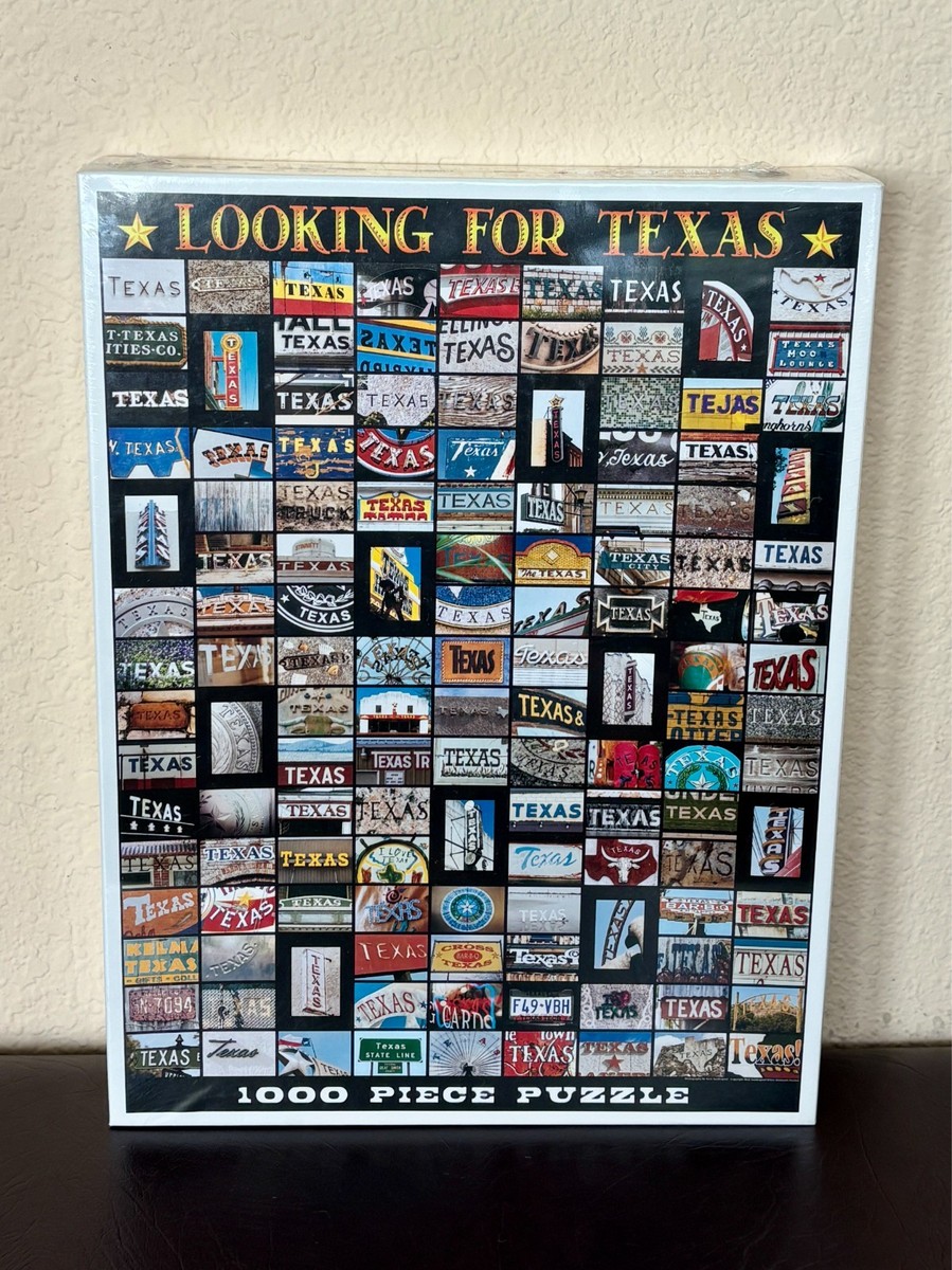 2002 White Mountain Rick Vanderpool “Looking For Texas” 1000 Piece