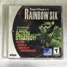 Tom Clancy's Rainbow Six (Sega Dreamcast, 2000) Complete
