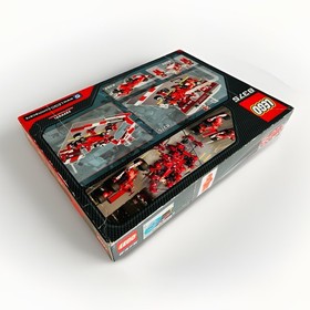 LEGO Racers / Speed Champions Formula 1 Ferrari F1 Pit Set 8375 Original Box | EOL 2005