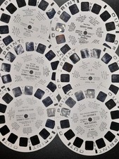 GAF View-Master Lot 15 Out-of-Print Reels Sears Pack Scenic Kids TV Movies OOP