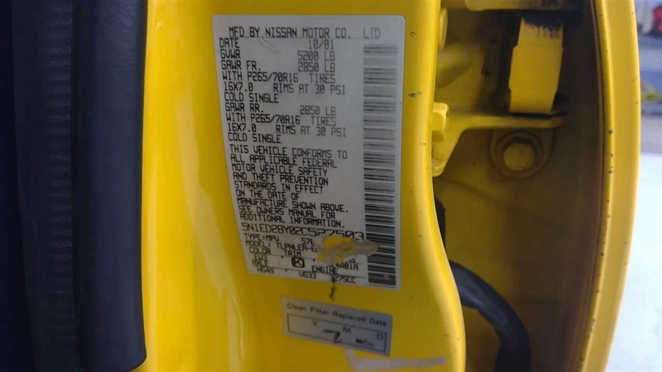 (LOCAL PICKUP ONLY) Passenger Front Door Electric Fits 01-04 FRONTIER 1663266 - Image 3 of 4