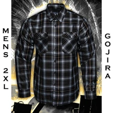 DIXXON FLANNEL x GOJIRA Flannel Shirt - Men's 2XL - Collab