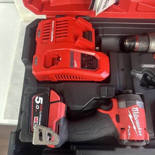 Milwaukee M18 FPP2A3 502C 5.0AH 18V Brushless 2 Piece Still Combo Kit Power Pack - Picture 2 of 9