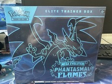 Pokemon TCG - Phantasmal Flames - Elite Trainer Box ETB - New Sealed