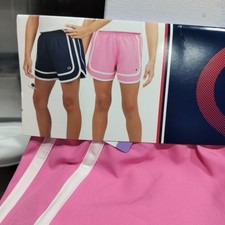 Champion Youth 2-pack Shorts Pink  Navy with white PipingSize XSmall 5/6 New