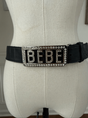 Bebe patent leather belt bebe belt | eBay main image 3