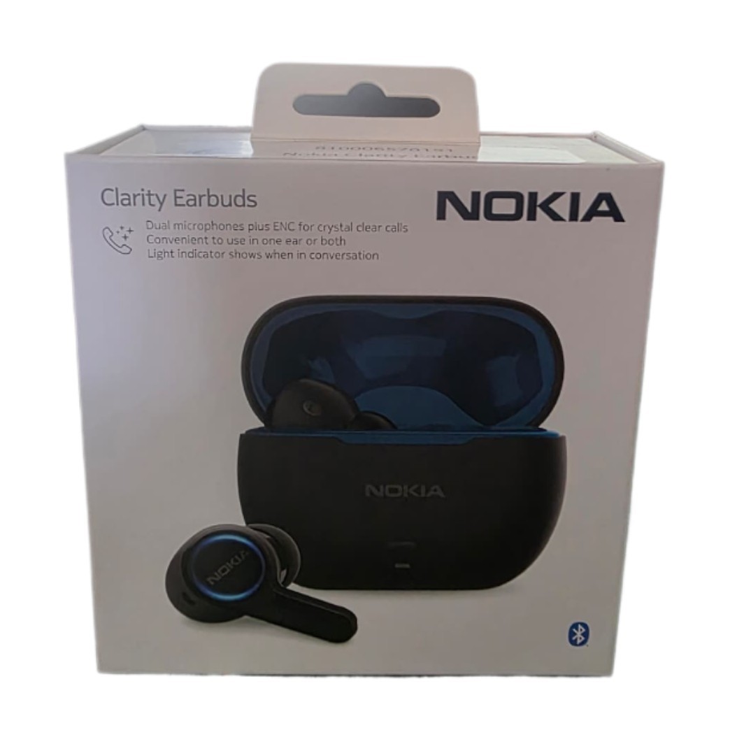 Nokia TWS821W Clarity Wireless Earbuds, Black - NEW | eBay